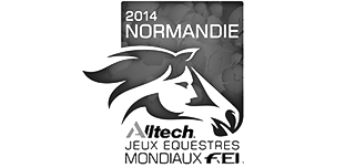 logo jeux équestres mondiaux normandie 2014